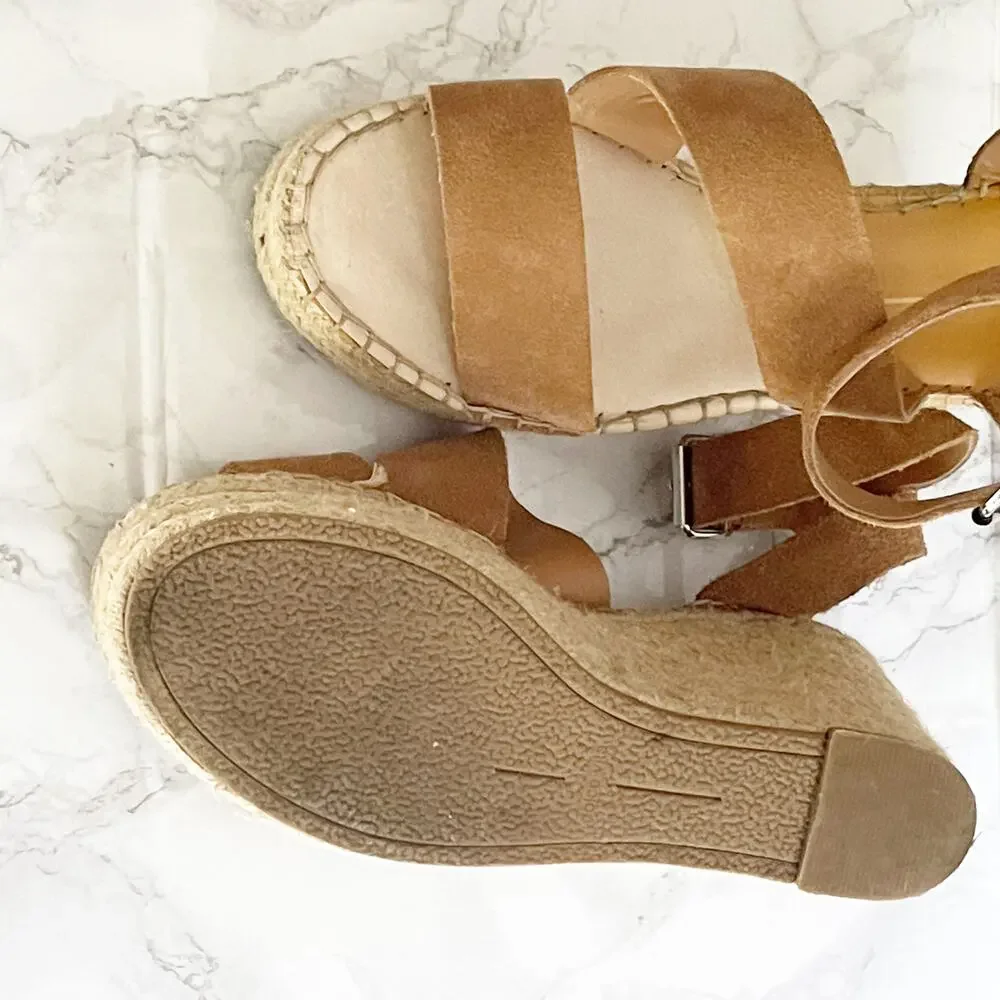 DOLCE VITA Shayla Platform Wedge Espadrille 8.5